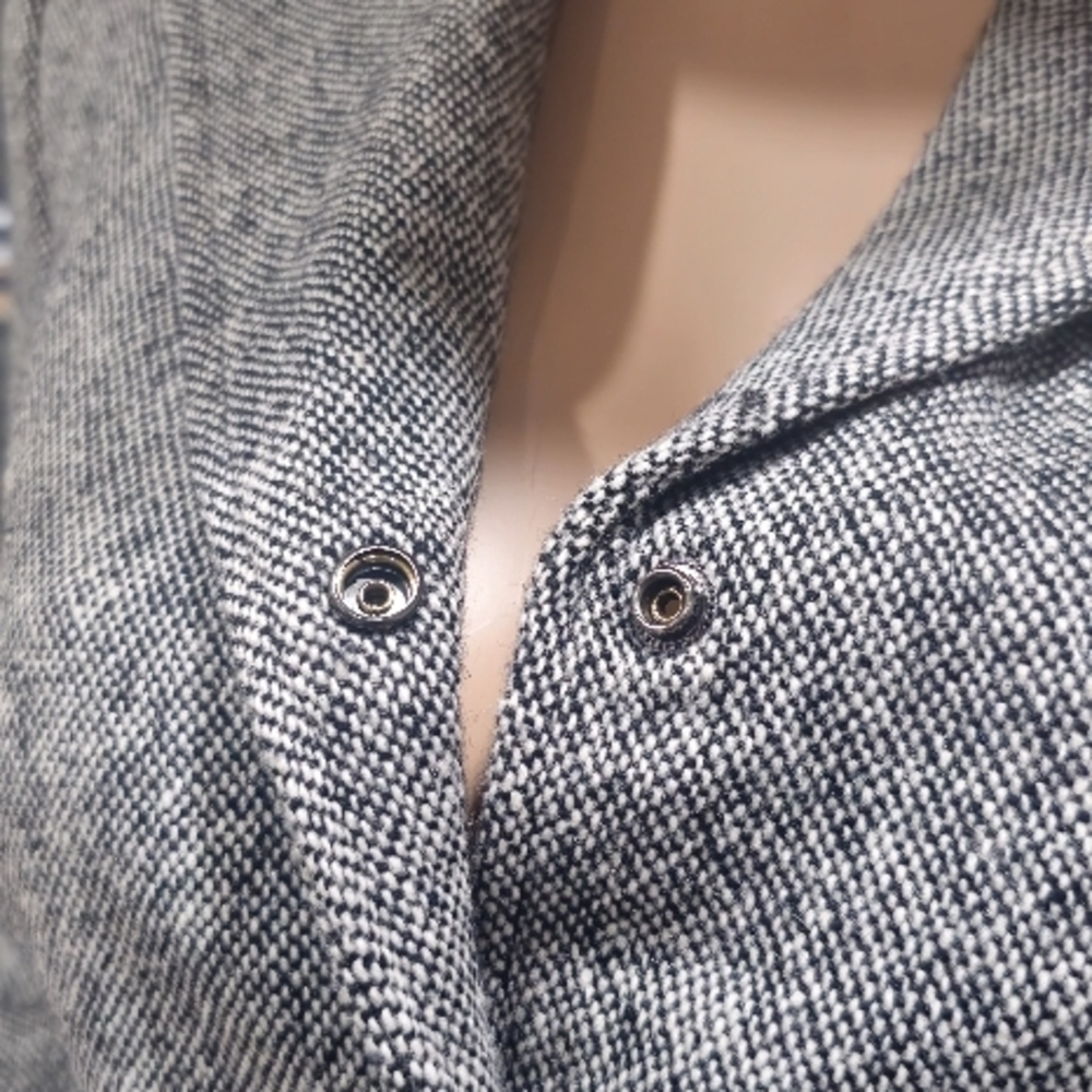 JG Hook 2pc Vintage Skirt Suit Grey - Picture 3 of 9